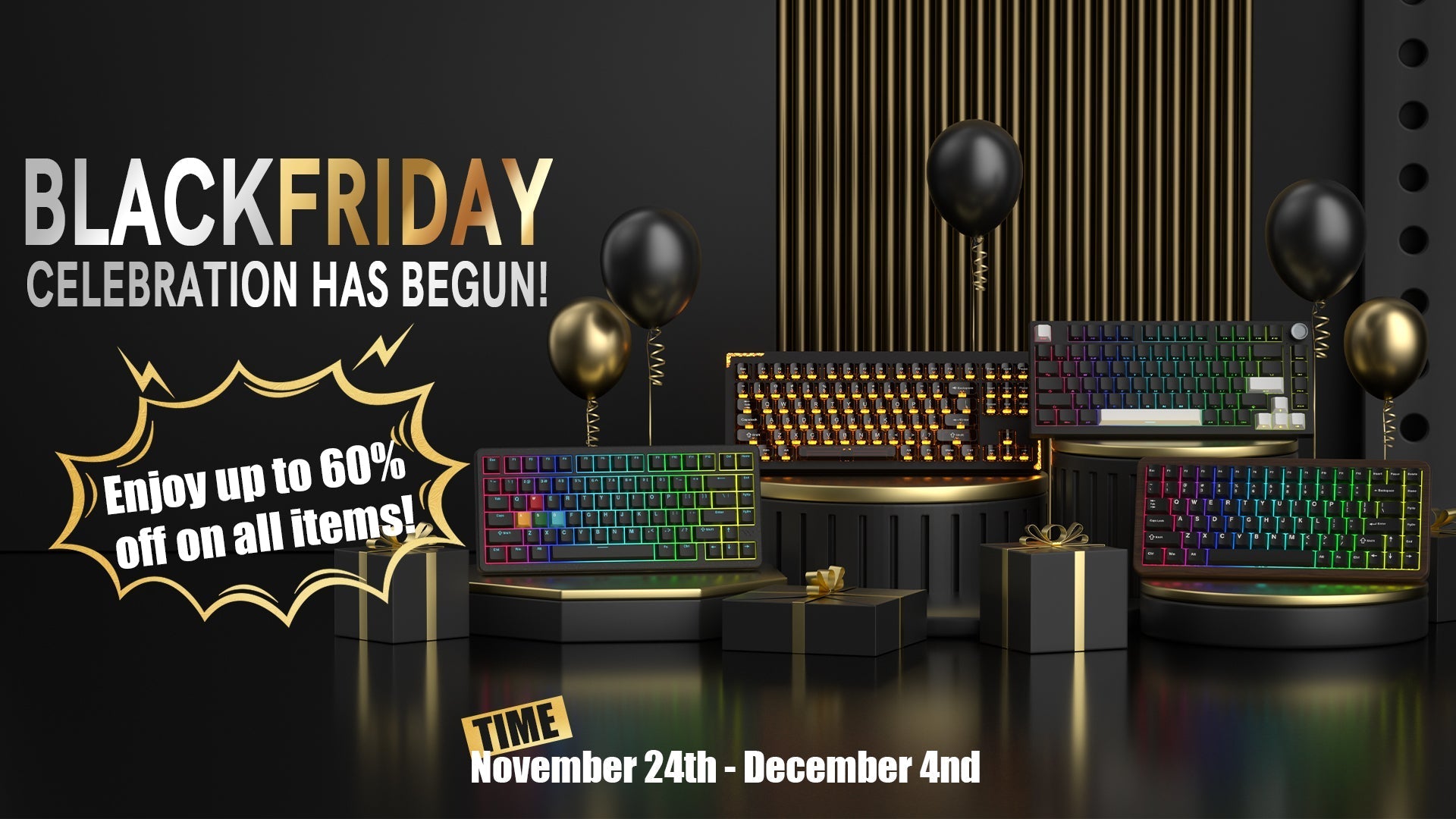 Womier Black Friday 2025: Top 3 Mechanical Keyboards You Can’t Miss!