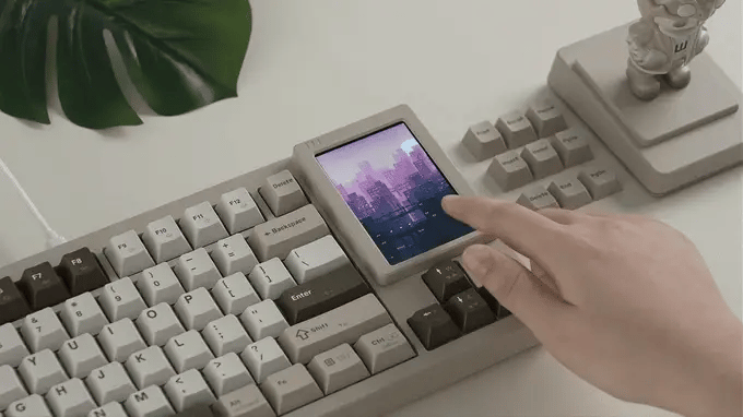 Womier DUO87 Play Deck Screen Operation Guide – Womier Keyboard