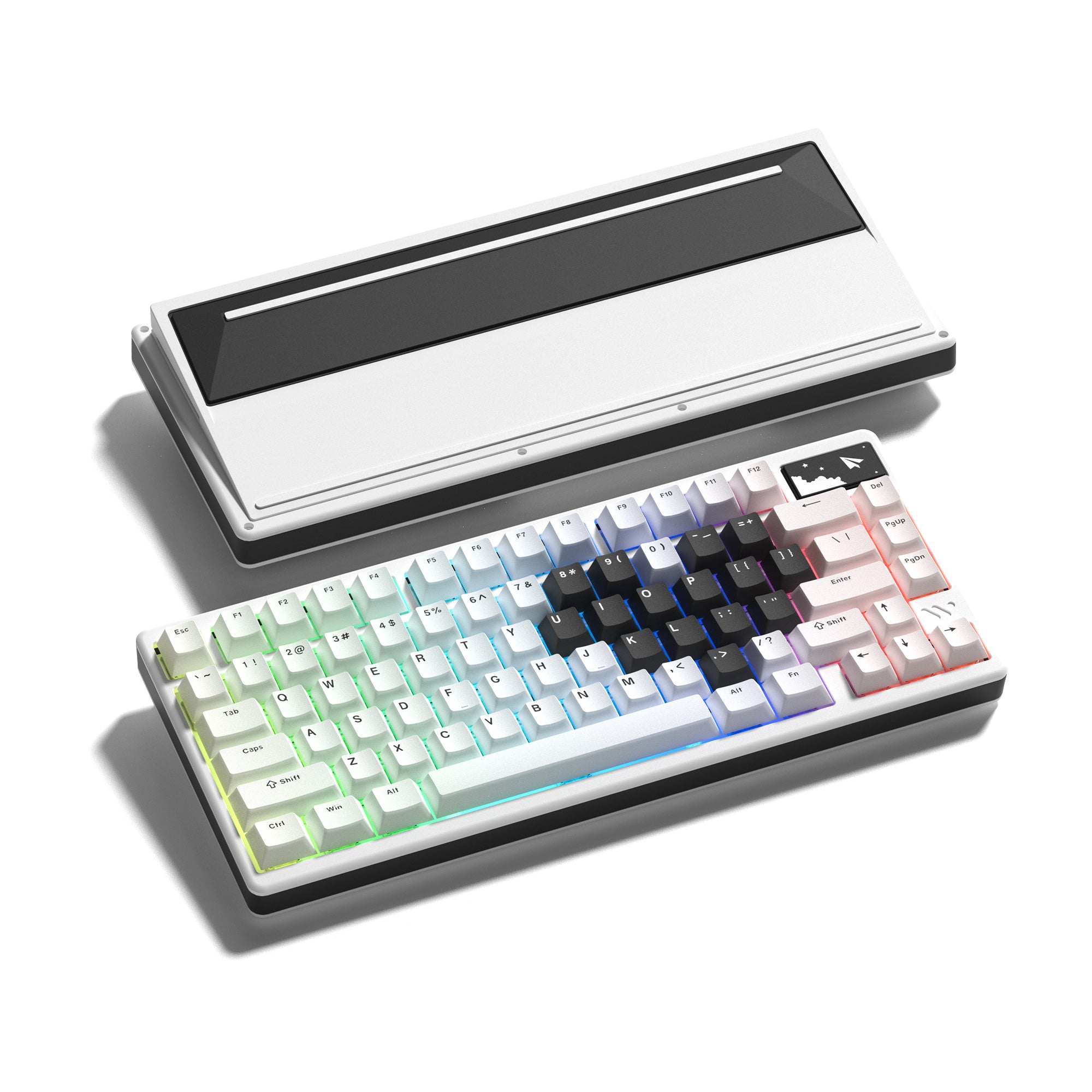 Womier SK71 Pro 75% VIA Support Wireless Aluminum Mechanical Keyboard
