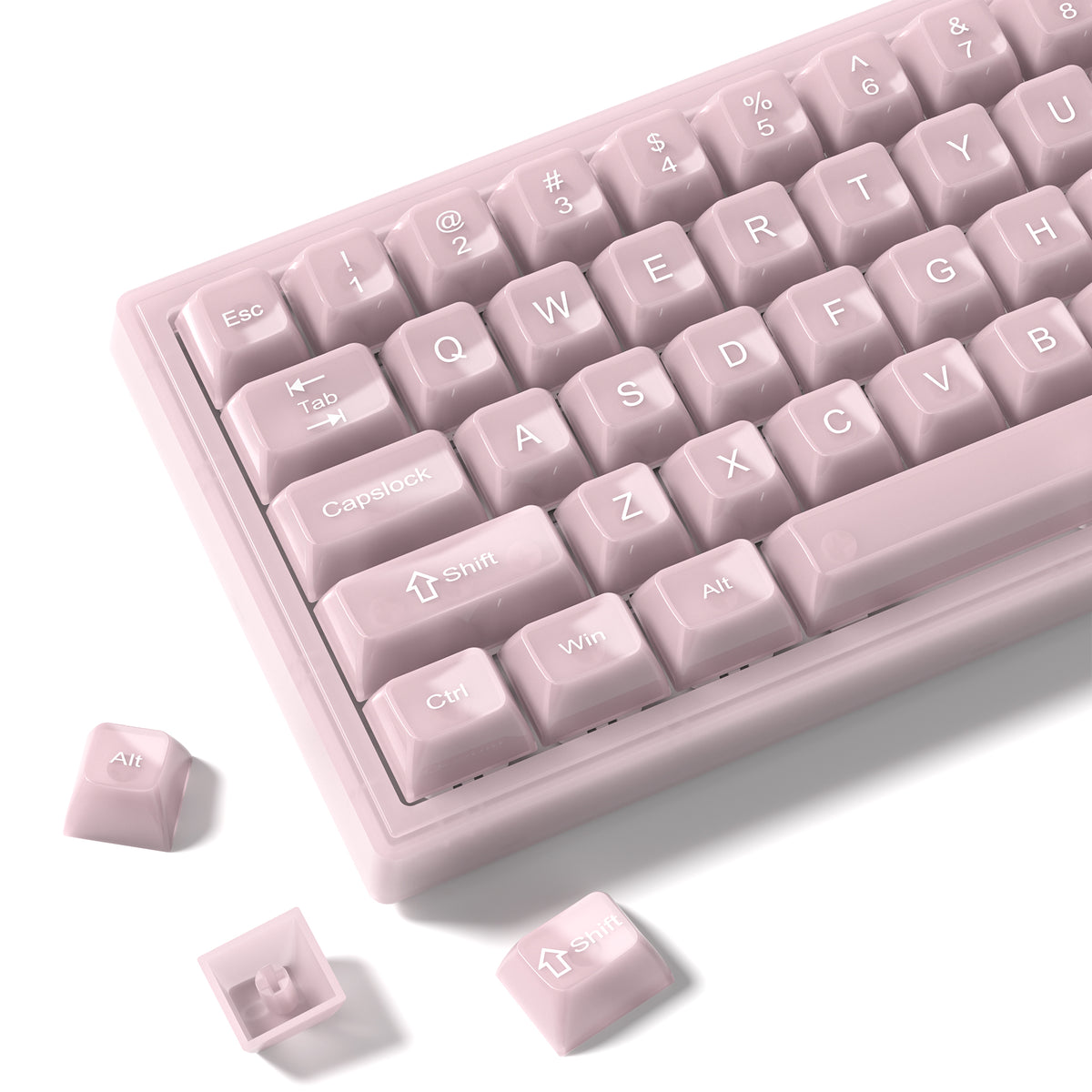 Womier SK65 キーボード × Womier Jello キーキャップ Womier Jello 113-Key Side-Printed OEM Profile Keycap