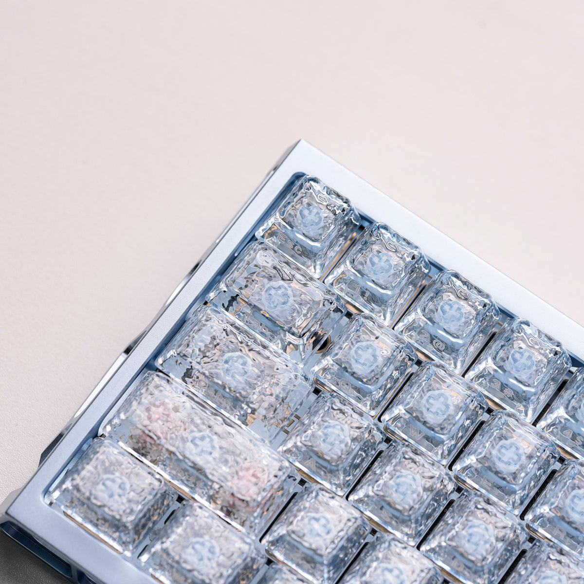 Womier Ripple Clear PC Side-Printed Keycaps 126 Keys