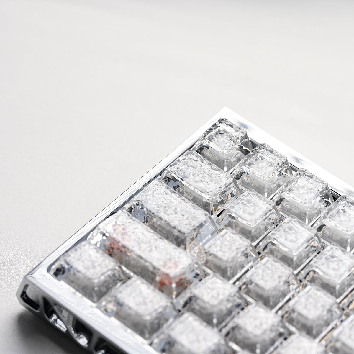 Womier Ripple Clear PC Side-Printed Keycaps 126 Keys