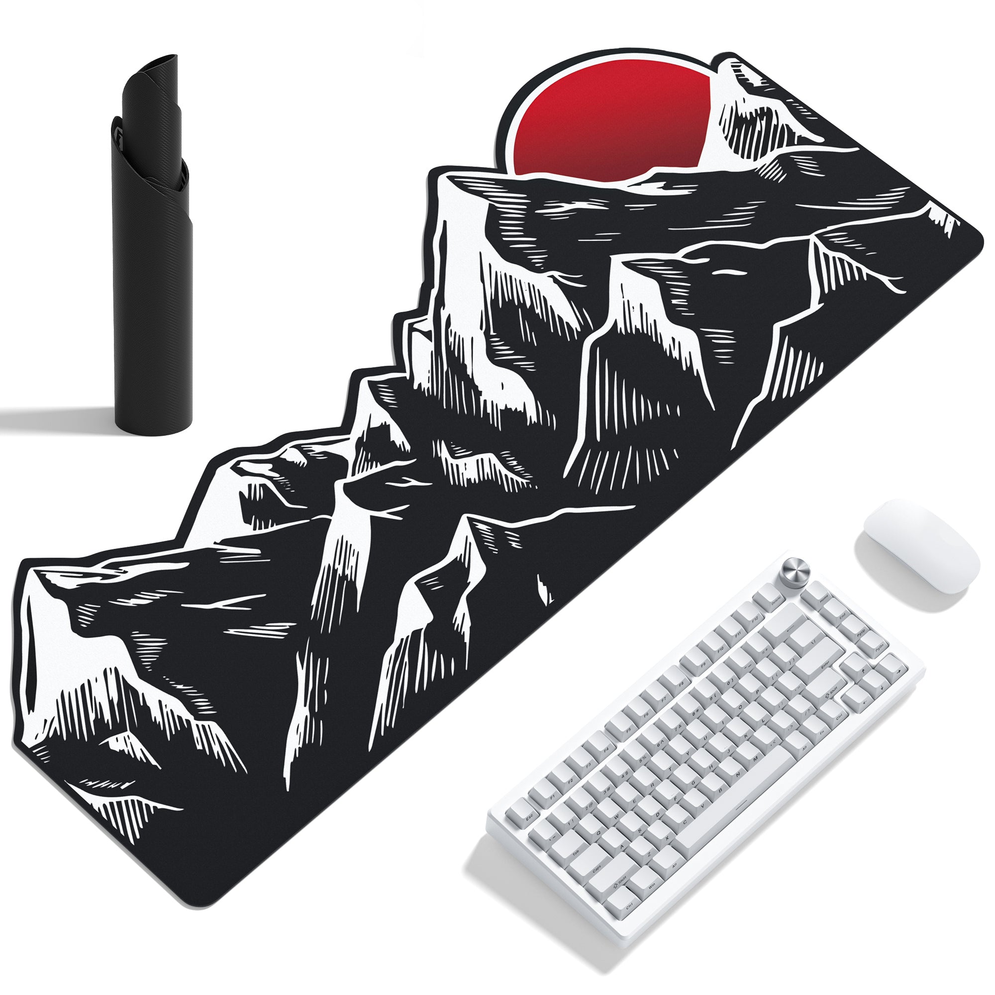 Womier Sunrise Themed Large Desk Mat