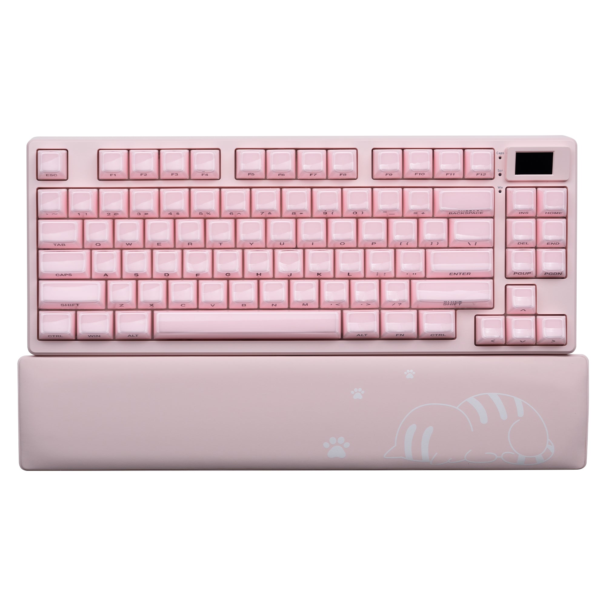 Womier SK80 Pro Themed 75% Wireless Keyboard with Multimedia Display