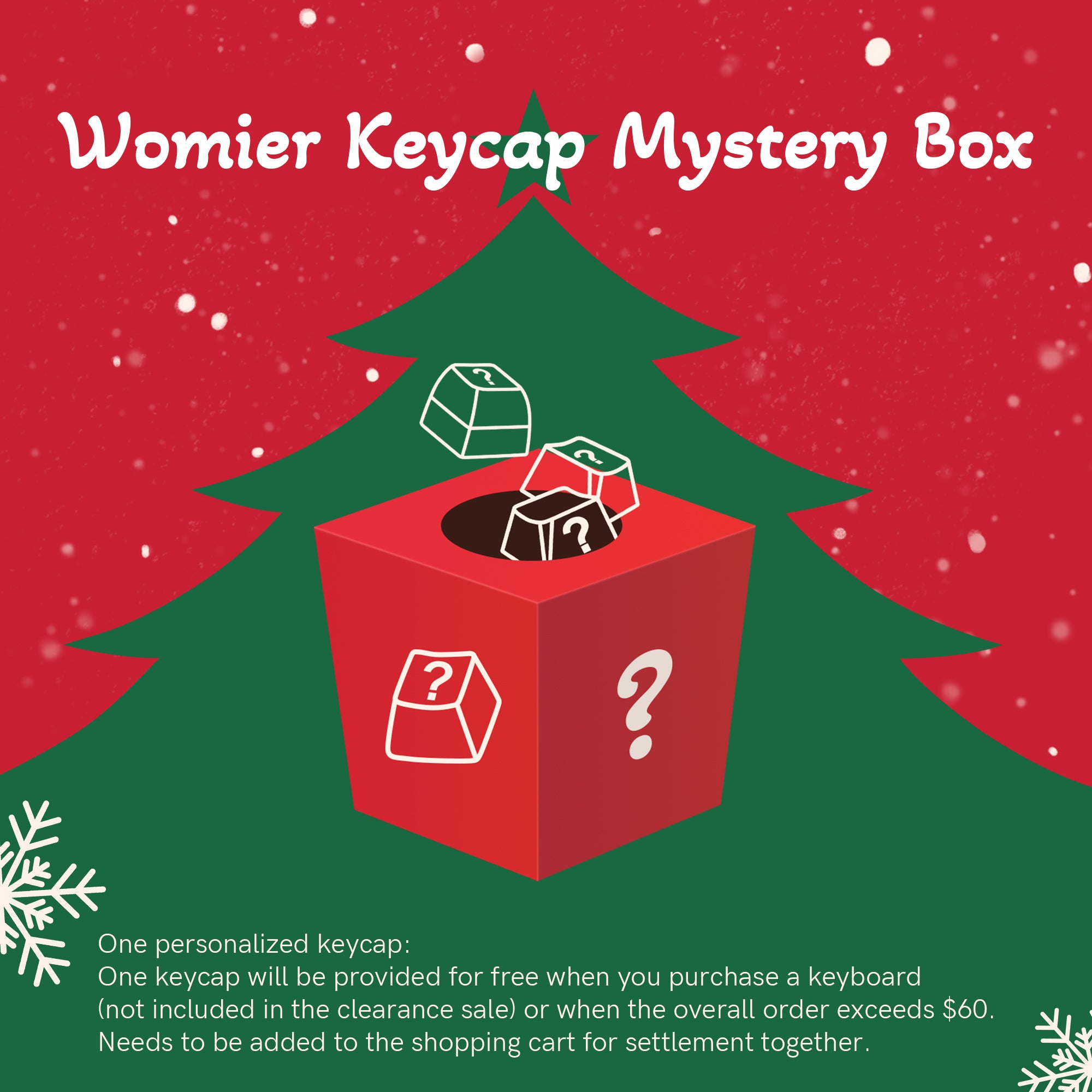 Christmas Surprise Keycap Box