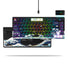 Expertly designed with a black Kanagawa theme, the Womier SK80 is a gasket-mounted 75% mechanical keyboard featuring a smart display.