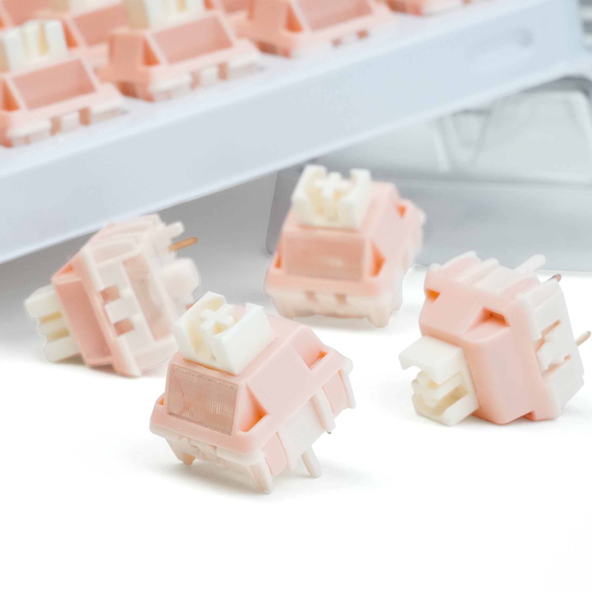 Womier Full POM Series Pre-lubed Linear Switches (35 pcs/box)