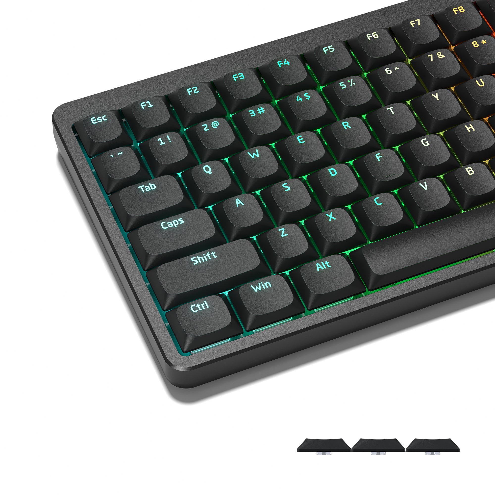 Womier Horizon V2 Low Profile Shine-Through Double-Shot PBT Keycap Set