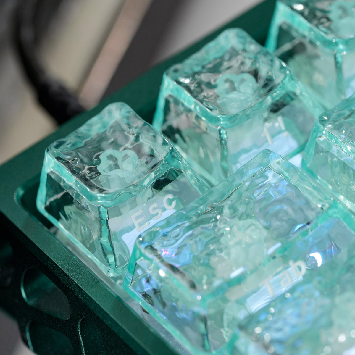 Womier Ripple Clear PC Side-Printed Keycaps 126 Keys