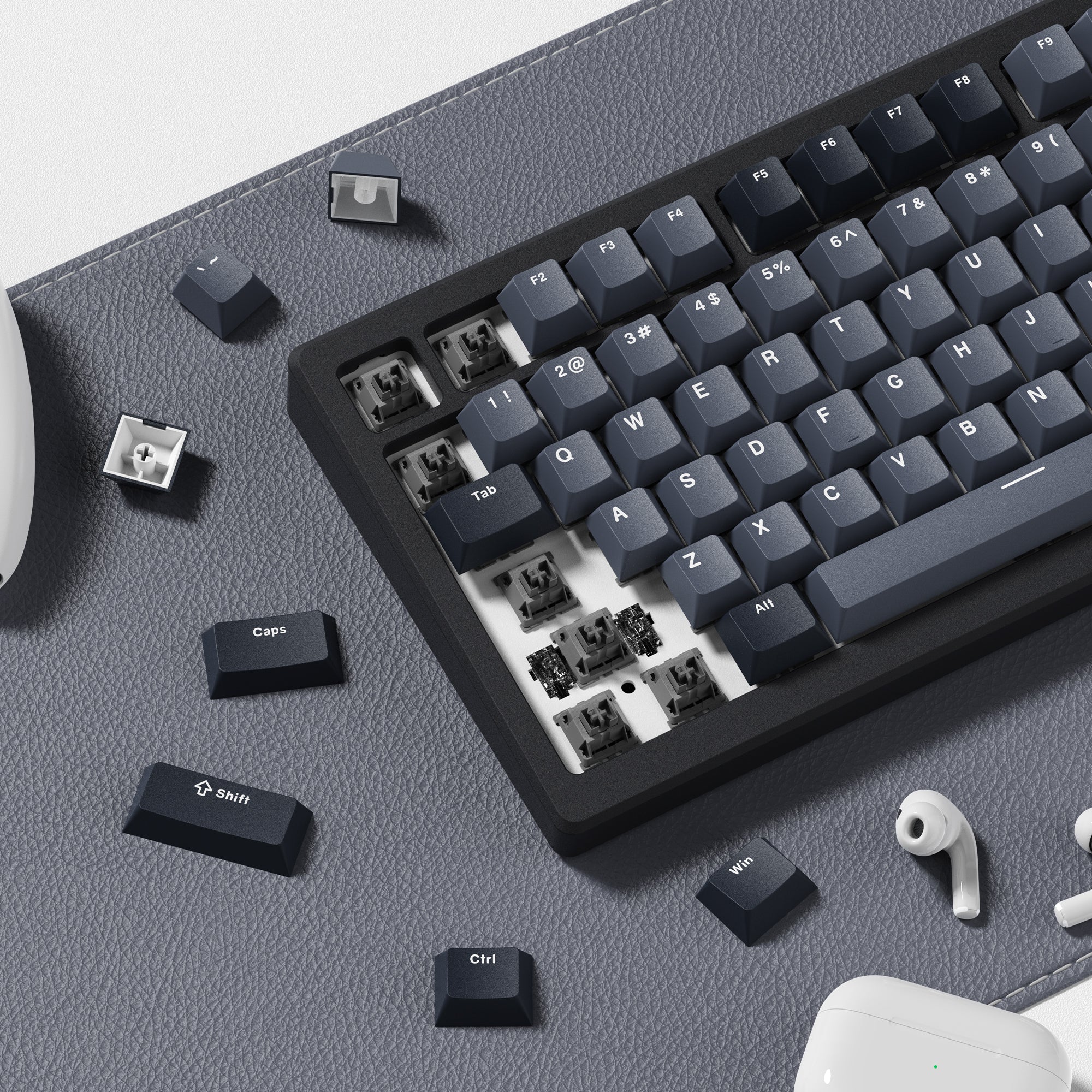 Womier Cherry Profile Double-Shot PBT 140 Keycaps