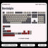 Womier Nostalgia - Cherry Profile Double Shot PBT Keycap Set