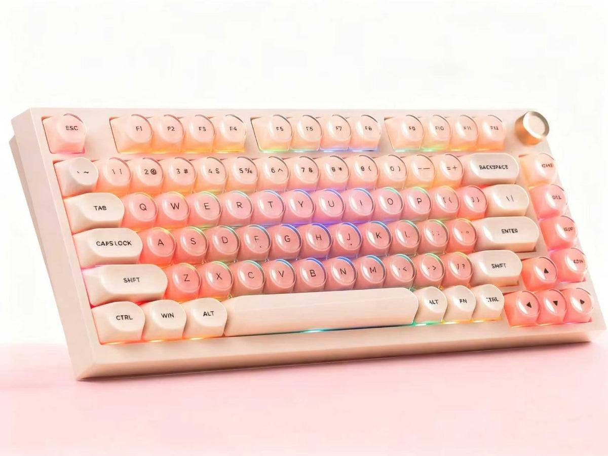 WK75 75% Wireless Mechanical Keyboard, Hot Swappable Custom Gaming Keyboards