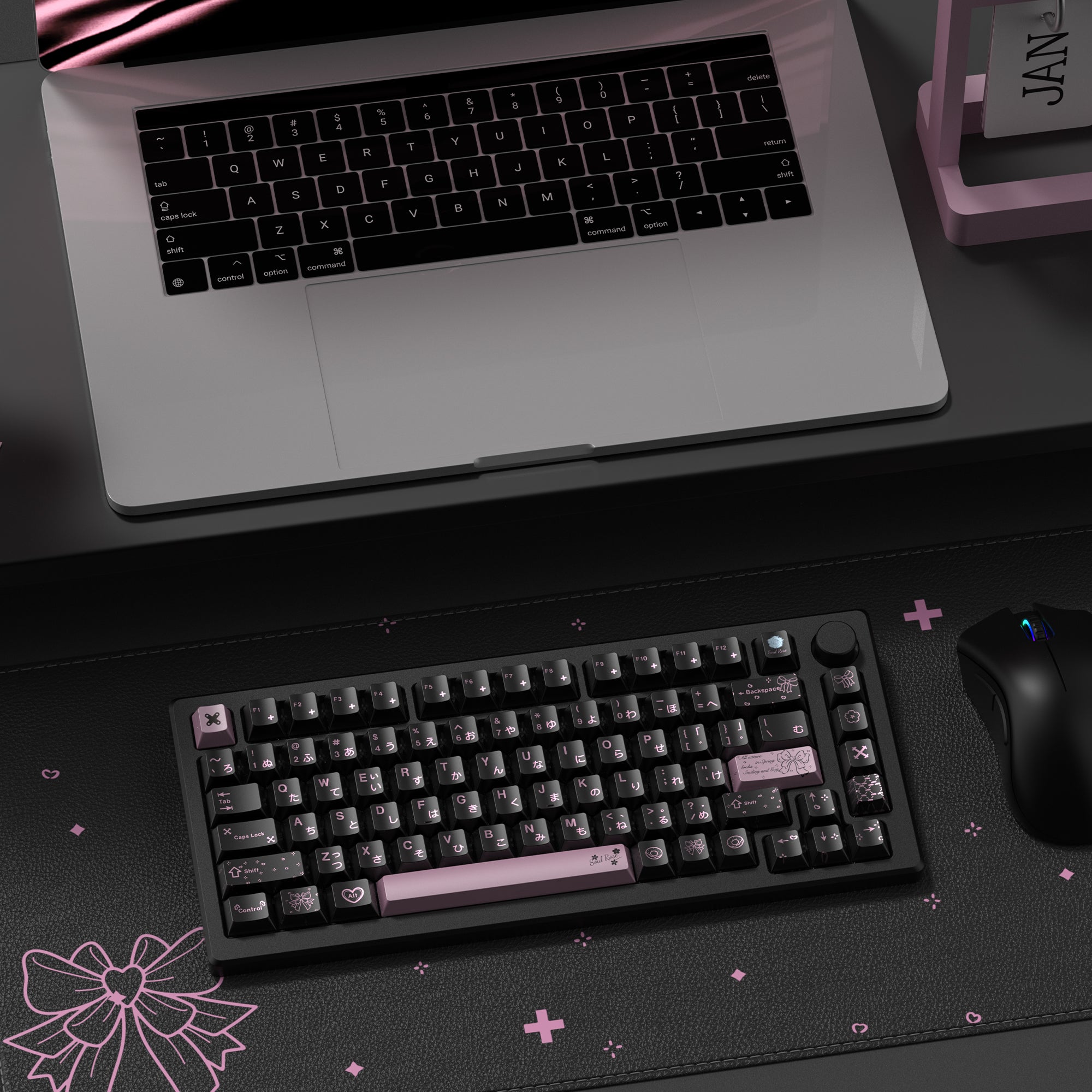 Womier Spring Scenery Cherry Profile PBT 112 Keycaps Set