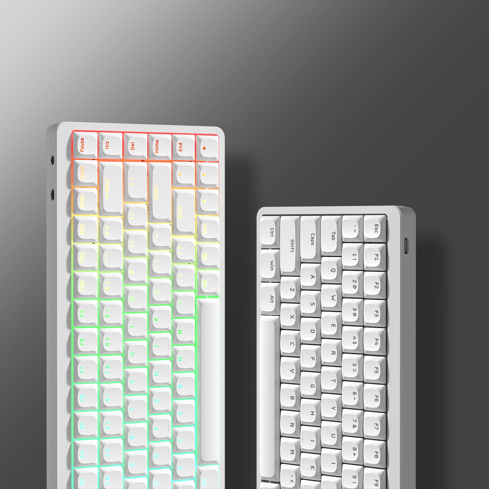 Womier Horizon V2 Low Profile Shine-Through Double-Shot PBT Keycap Set