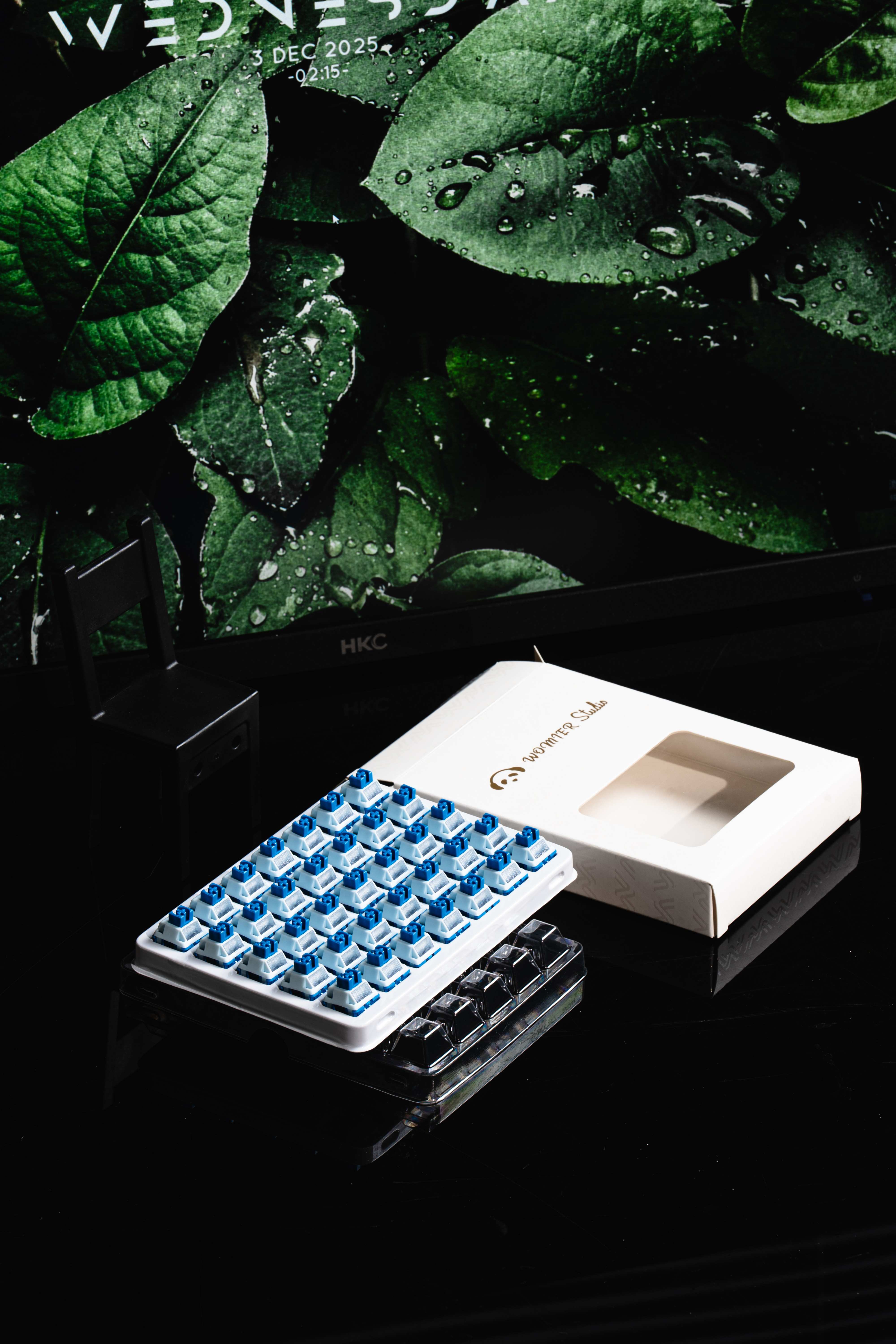 Womier New POM Series Pre-lubed Linear Switches (35 pcs/box)