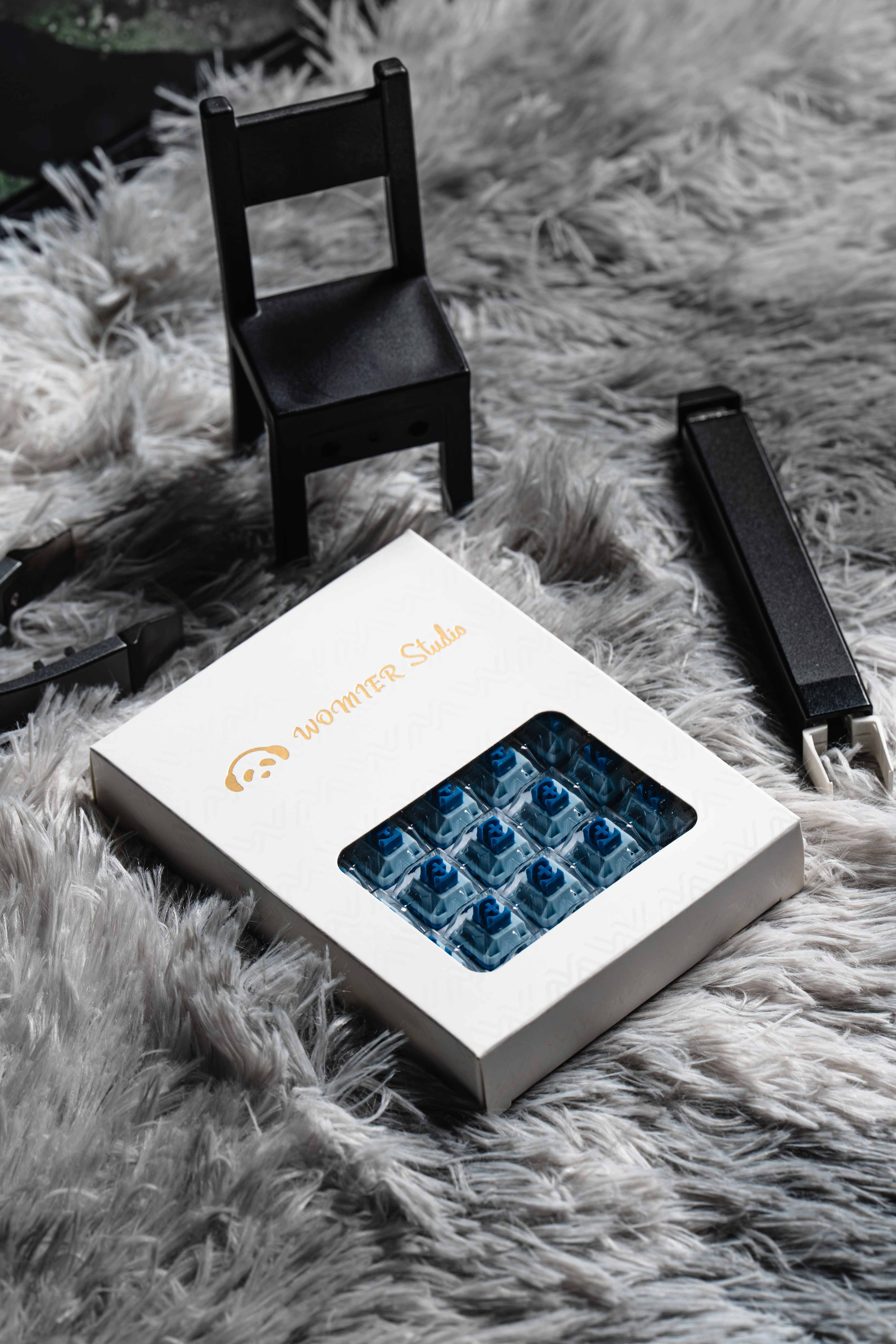 Womier New POM Series Pre-lubed Linear Switches (35 pcs/box)