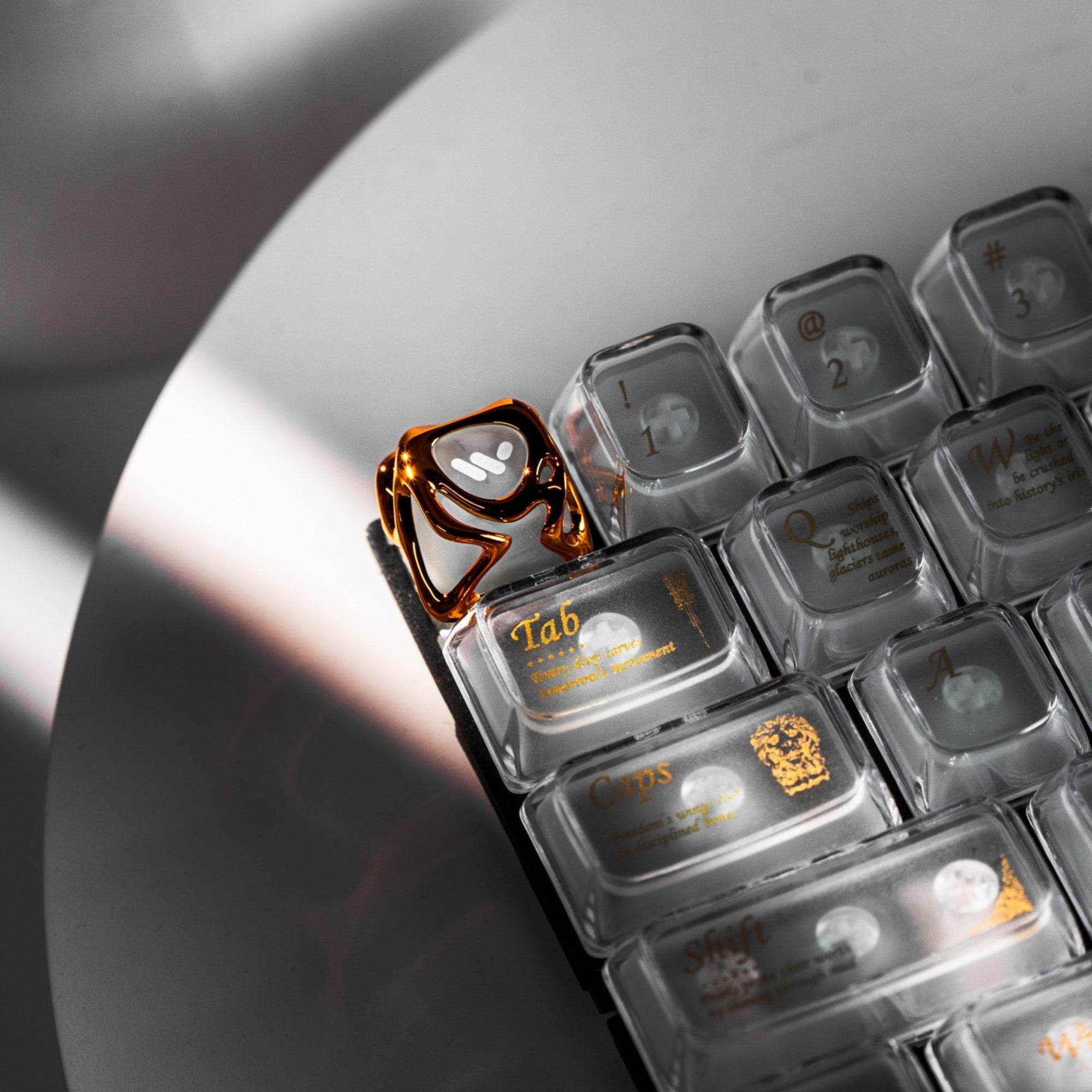 Womier Liquid Gold PC Keycap