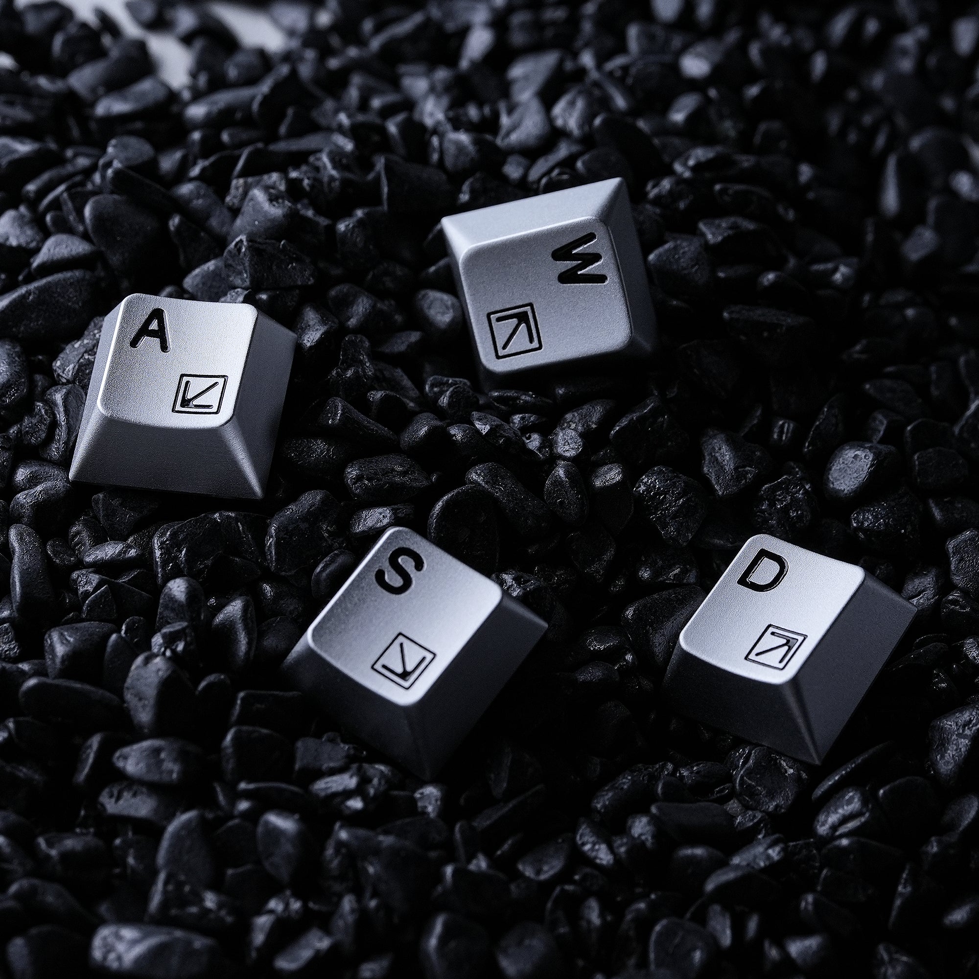 Womier Aluminum Anodized WASD Keycaps (4-Key Set)