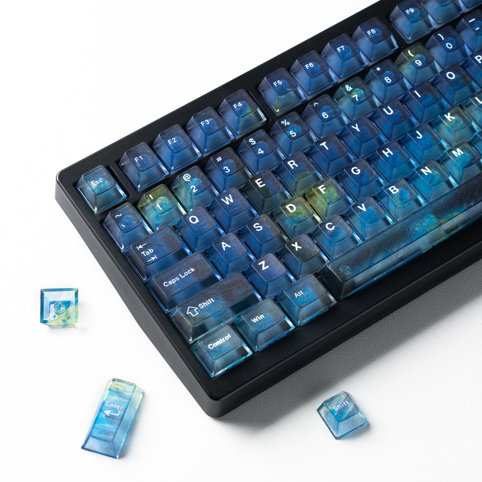 Womier Shine-Through Keycaps UV Print (115 Keys)