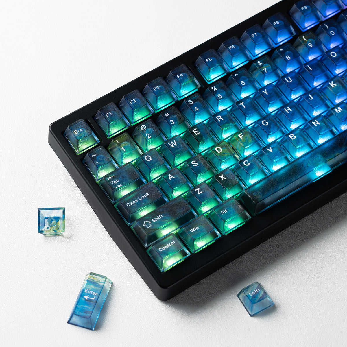 Womier Shine-Through Keycaps UV Print (115 Keys)