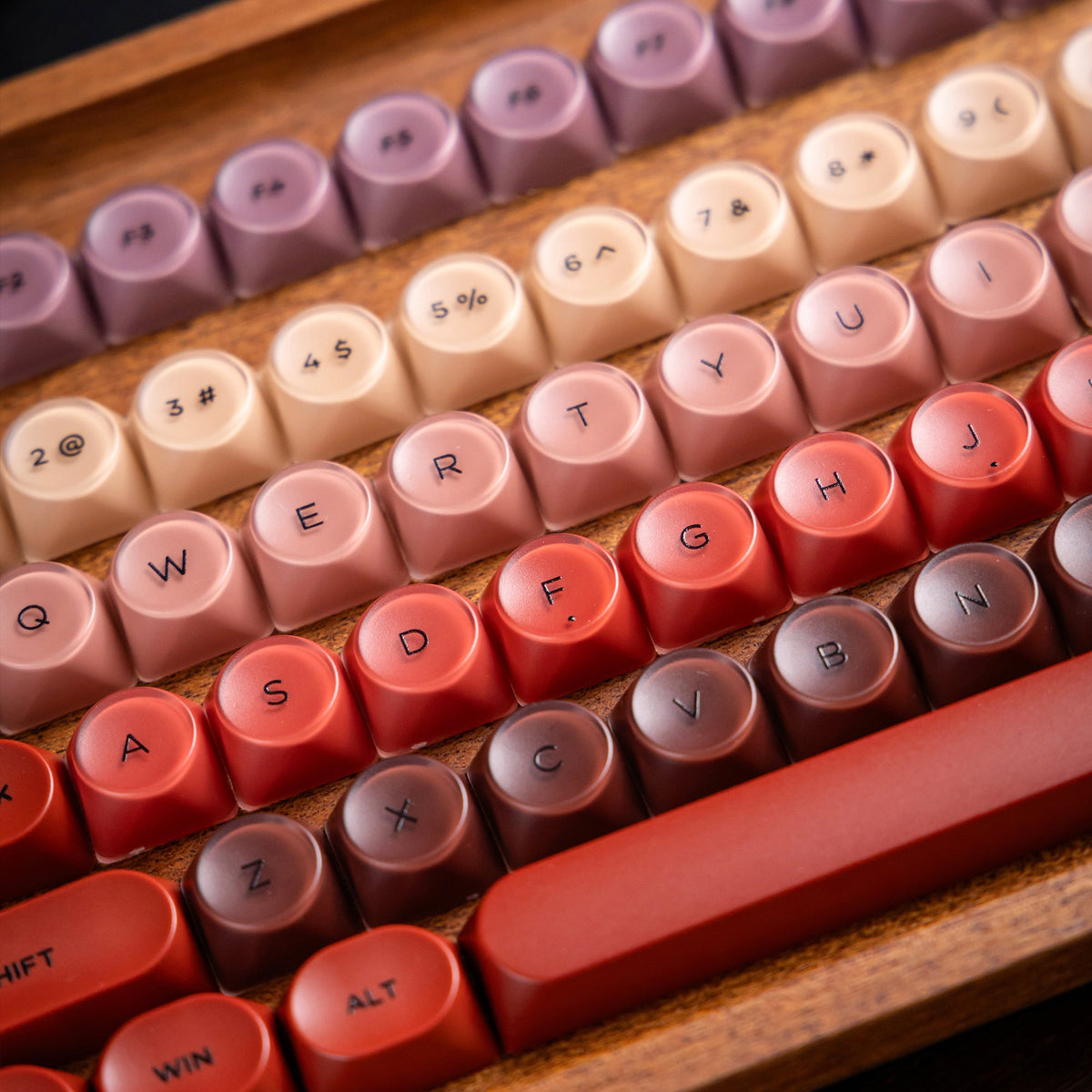 Halloween Lipstick Vintage Bundle — Womier WD99 Keyboard + Womier Lipstick 132-Key MOA Profile Translucent - Womier Keyboard