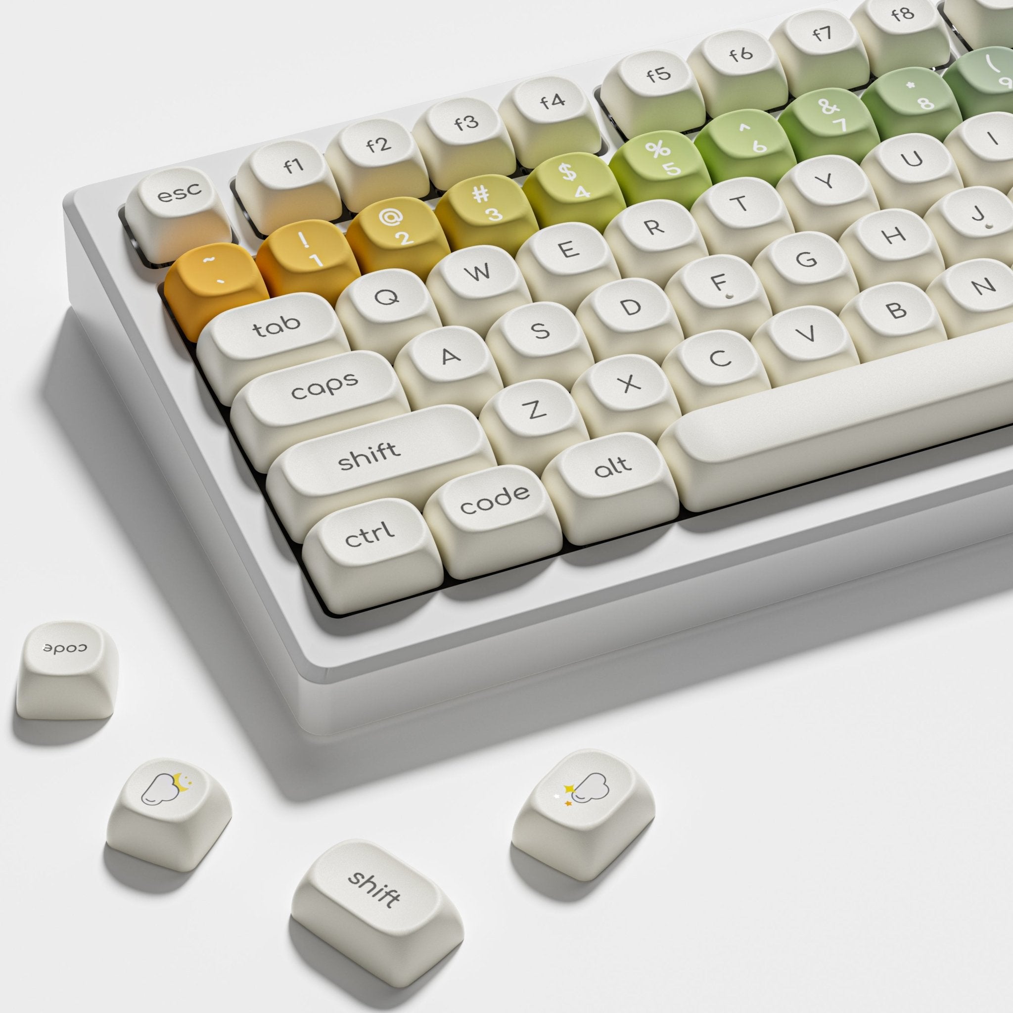 Womier Candy MOA Profile Dye-Sublimation PBT Keycap Set - Womier Keyboard