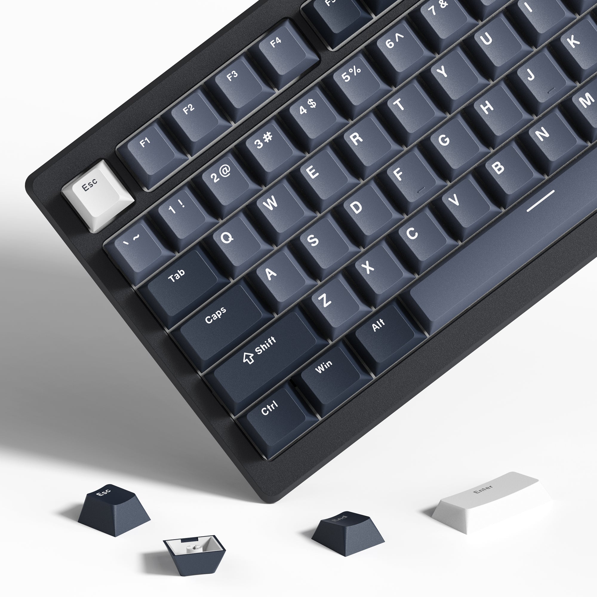 Womier Cherry Profile Double - Shot PBT 140 Keycaps - Womier Keyboard