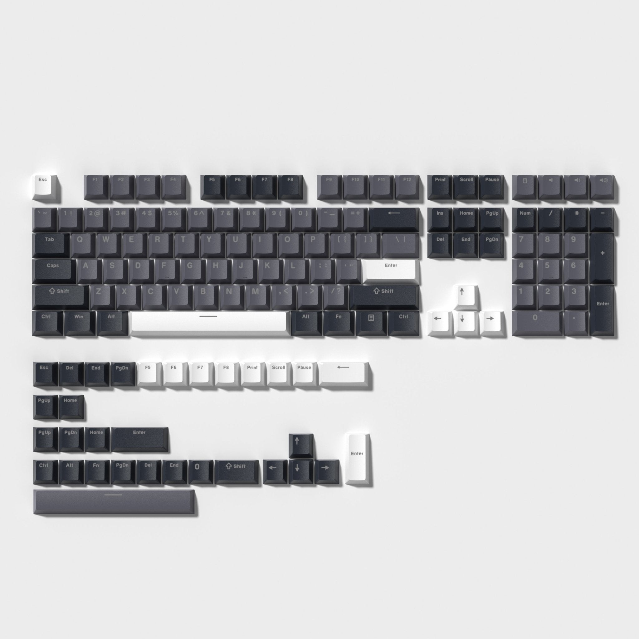 Womier Cherry Profile Double-Shot PBT 140 Keycaps - Womier Keyboard