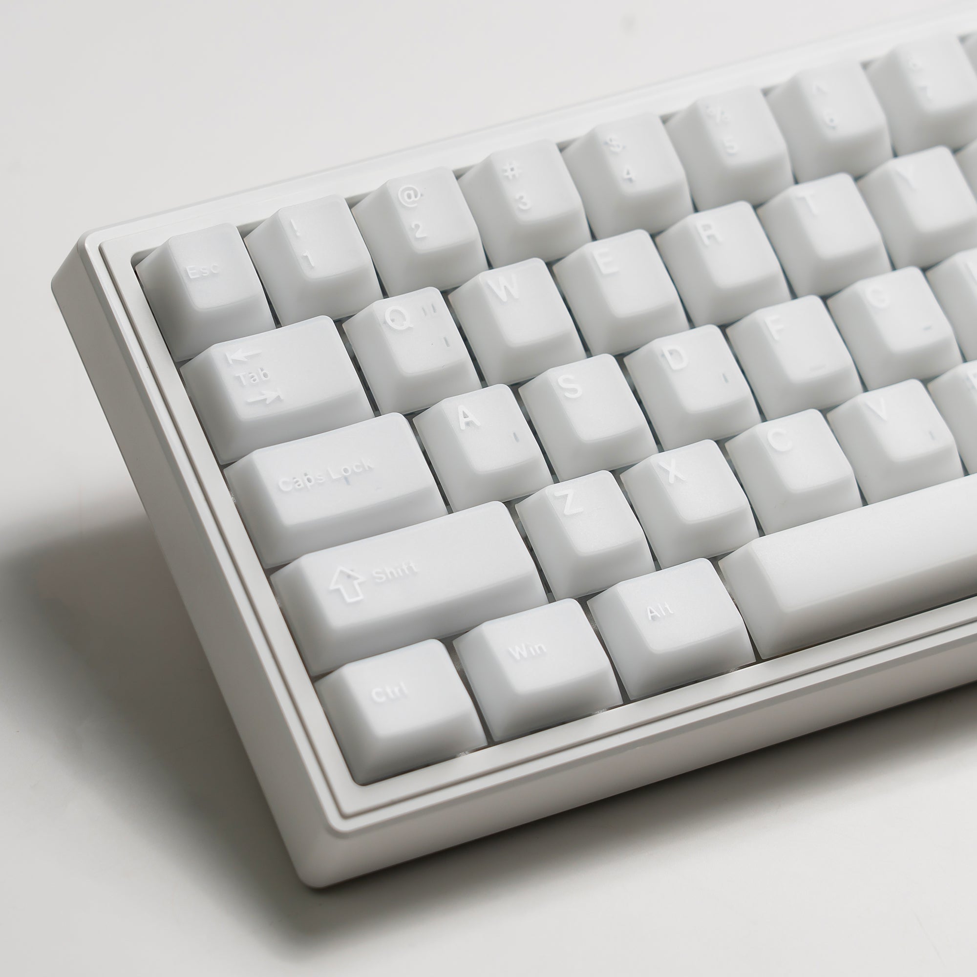 Womier Cube Jade Double - Shot Cherry Profile PBT Keycap Set - Womier Keyboard