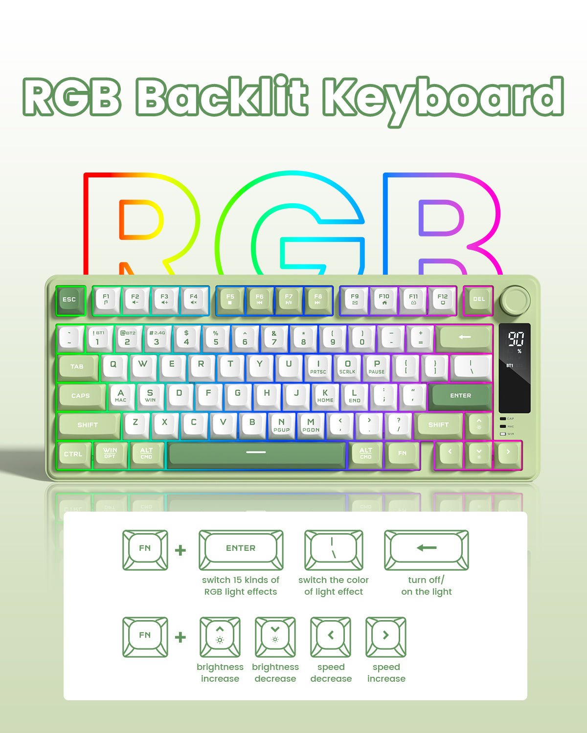 Womier DK75 | The Ultimate Smart Membrane Keyboard - Womier Keyboard