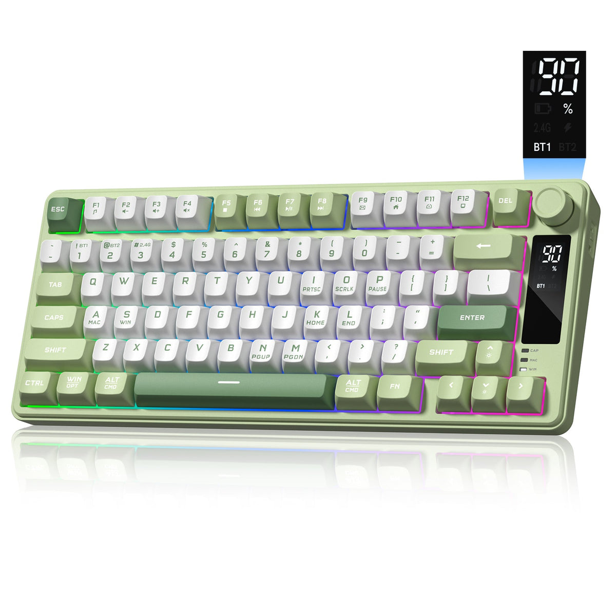 Womier DK75 75% Ultimate Smart Membrane Keyboard – Womier Keyboard