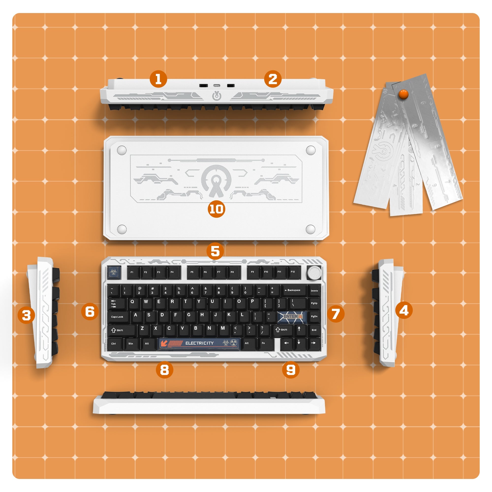 Womier ERA75 Extra DIY Sticker Set - Womier Keyboard