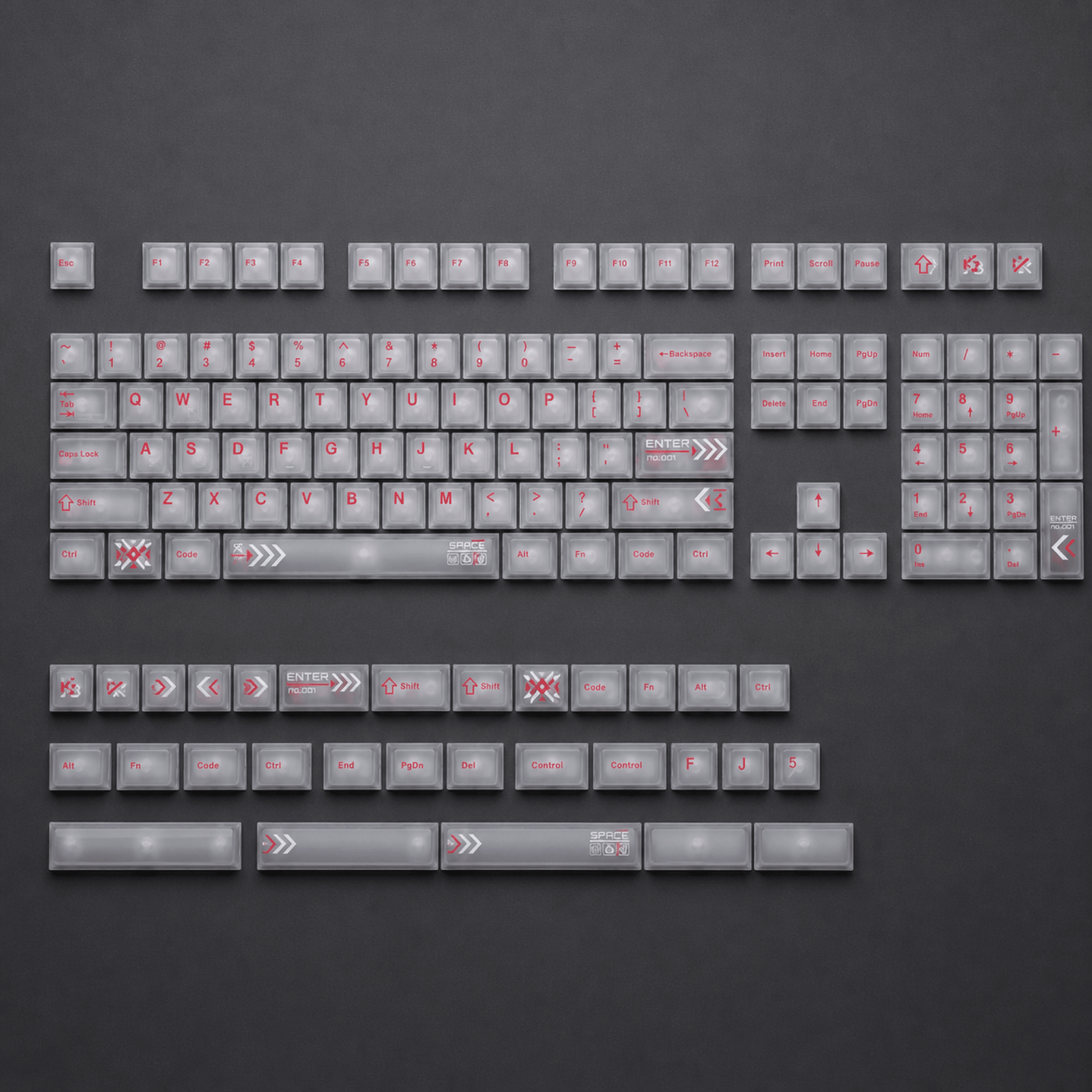 Womier Fluid ASA Profile PC Artisan Keycap - Womier Keyboard