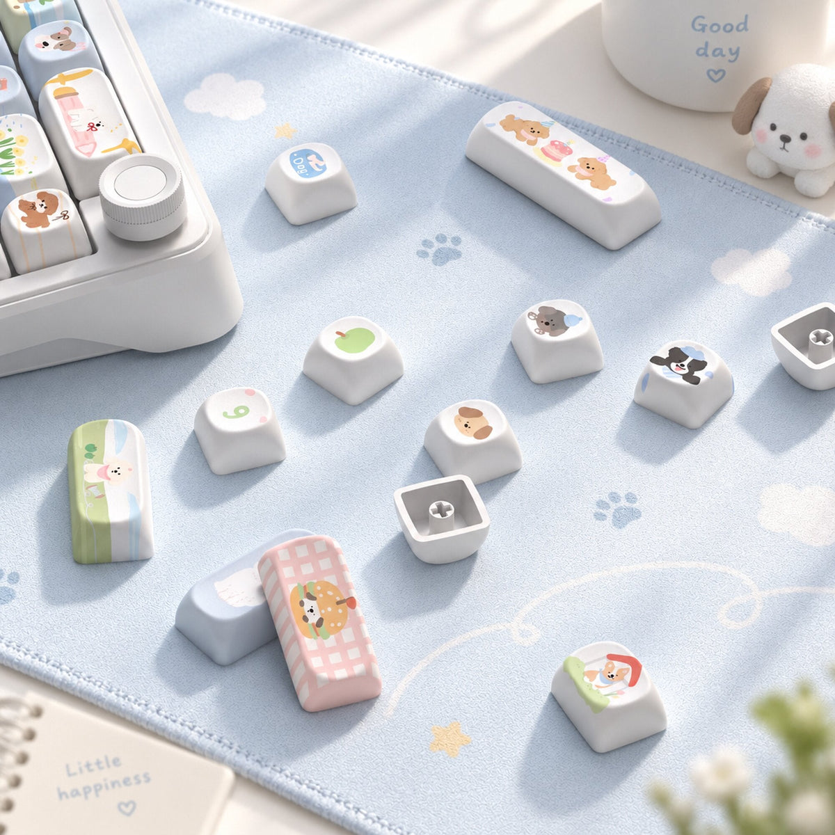 Womier Forest Animals MOA Profile Dye-Sublimation PBT Keycap Set - Womier Keyboard