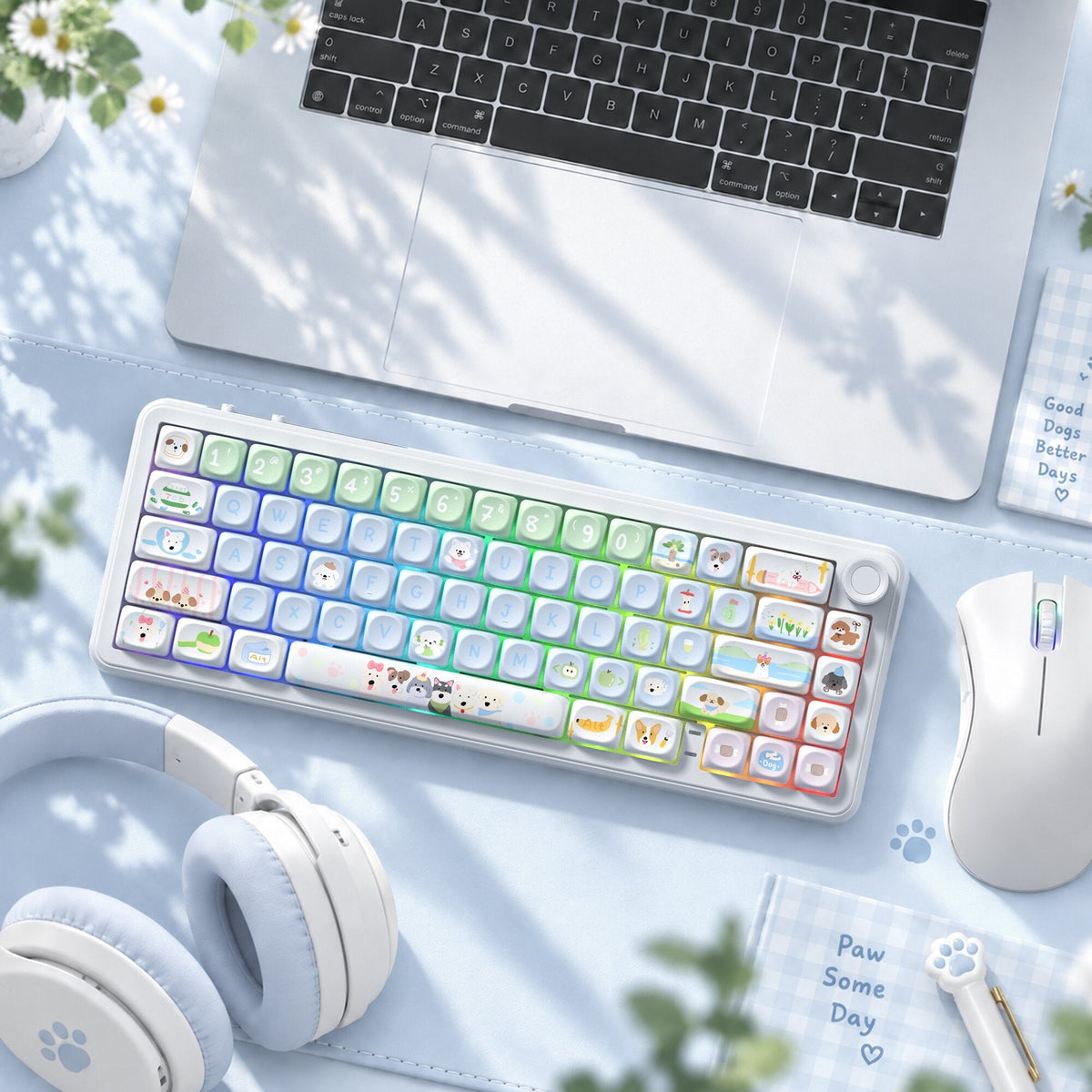 Womier Forest Animals MOA Profile Dye-Sublimation PBT Keycap Set - Womier Keyboard