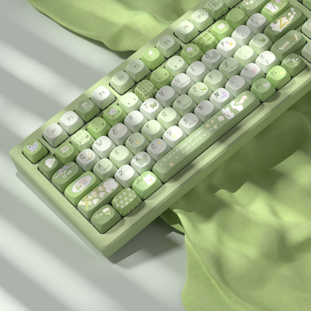 Womier Forest MOA Profile Dye-Sublimation PBT Keycap Set - Womier Keyboard