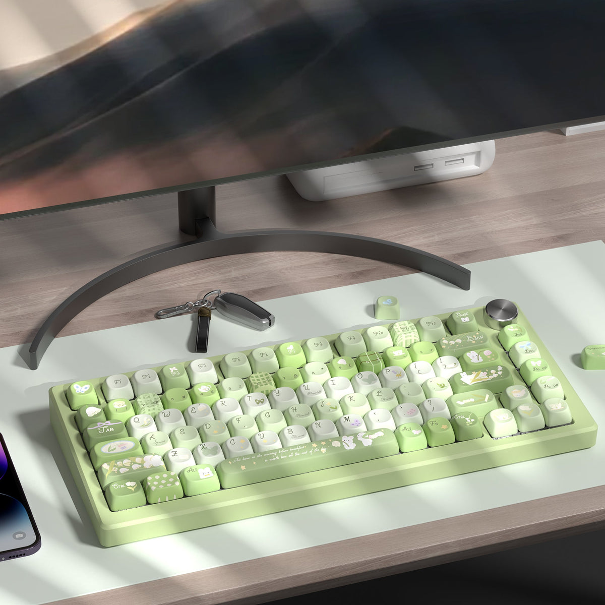 Womier Forest MOA Profile Dye-Sublimation PBT Keycap Set - Womier Keyboard