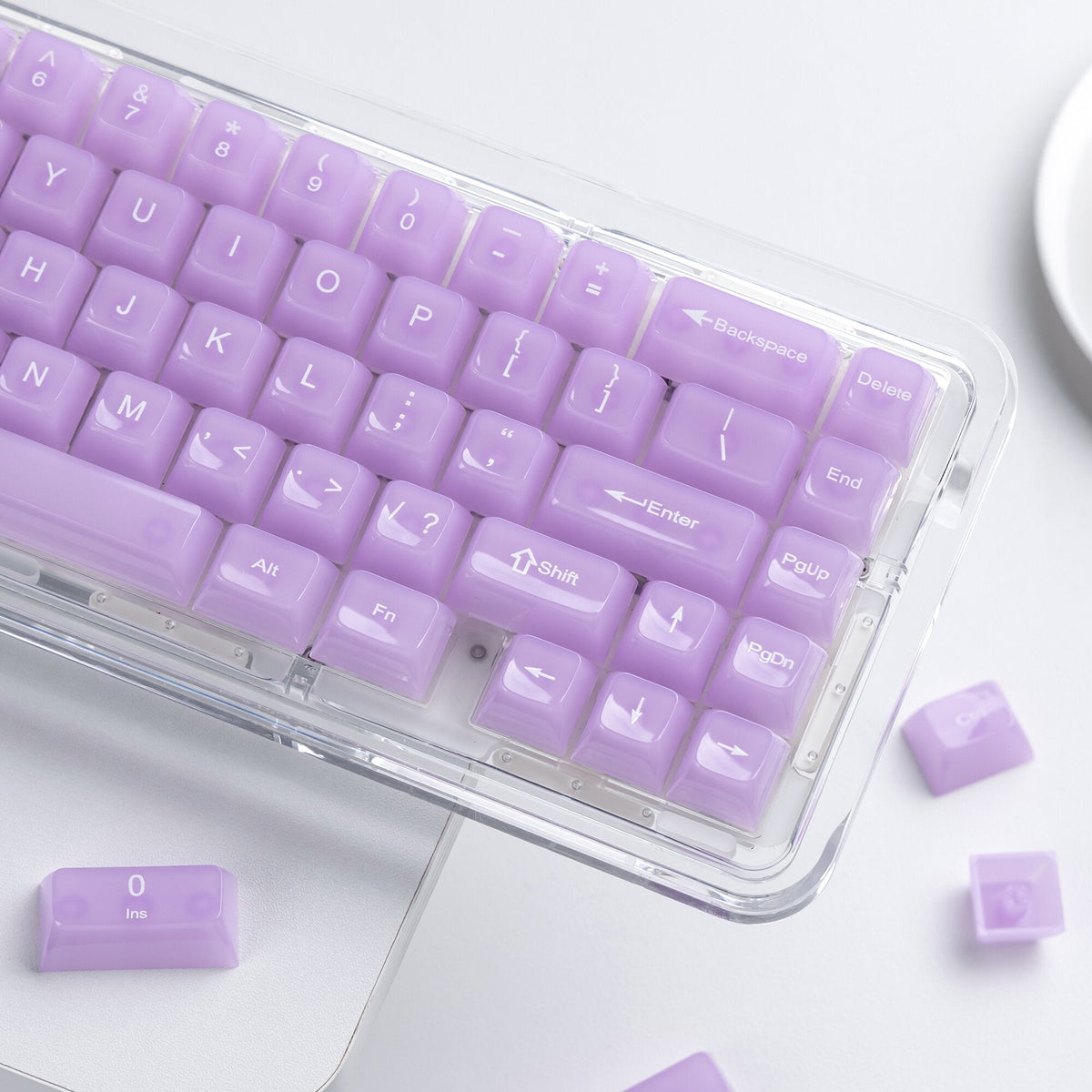 Womier Frosty Jello 115-Key MDA Profile Translucent PC Keycap Set - Womier Keyboard