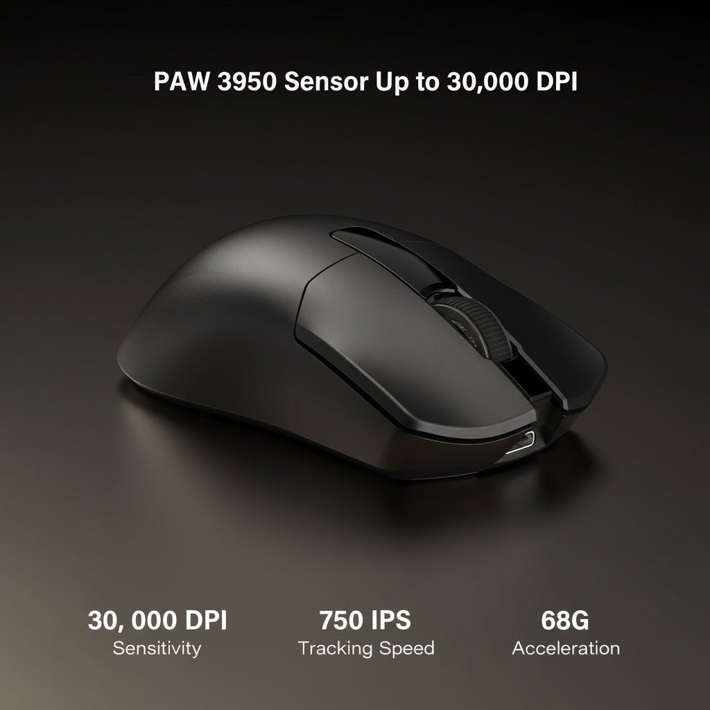 Womier G59 Tri - Mode Wireless Gaming Mouse With Programmable Buttons - Womier Keyboard