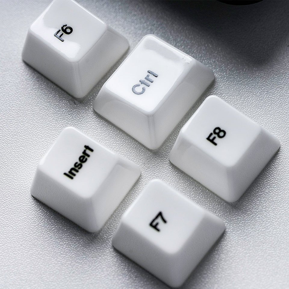 Womier Glaze Ceramic Cherry Profile 120-Key Full Keycap Set - Womier Keyboard