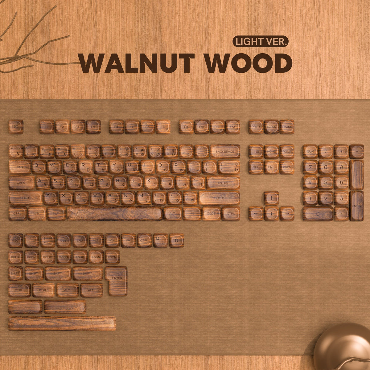 Womier Keyboard Womier Gradient MOA Profile 134-Key Dye-Sub PBT Keycap Set