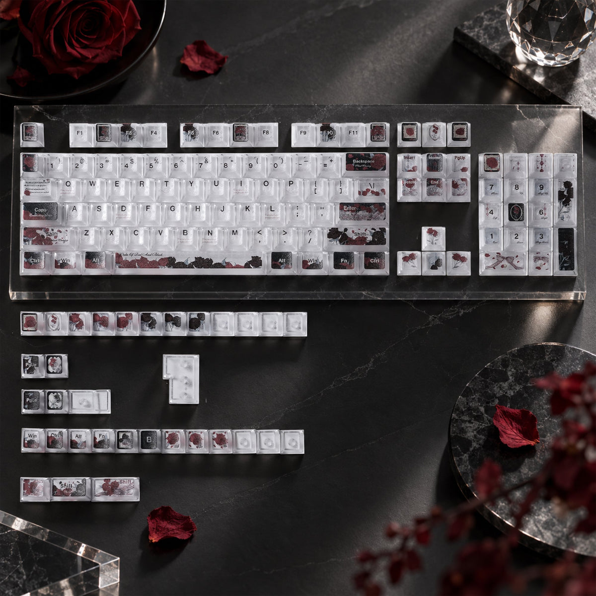 Womier Halloween 137-Key PC Shine-Through Keycap Set - Womier Keyboard