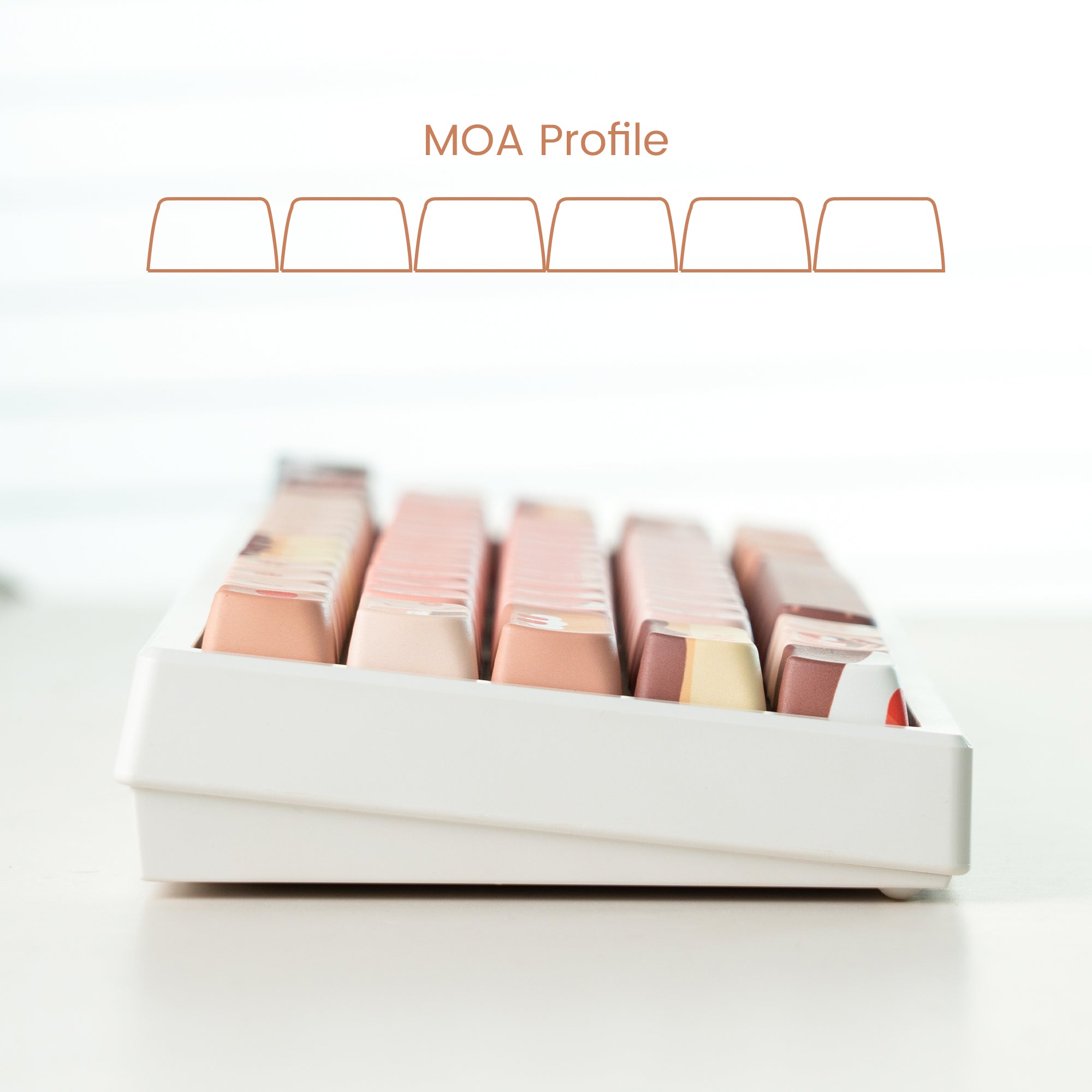 Womier Keycap Compatible with MX Switches and MX-style Clones-Side