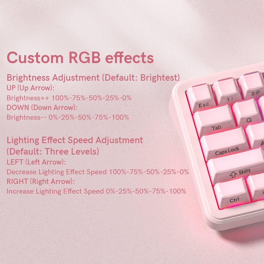 Womier L65 65% Gaming Mechanical Keyboard Wireless with Knob - Womier Keyboard