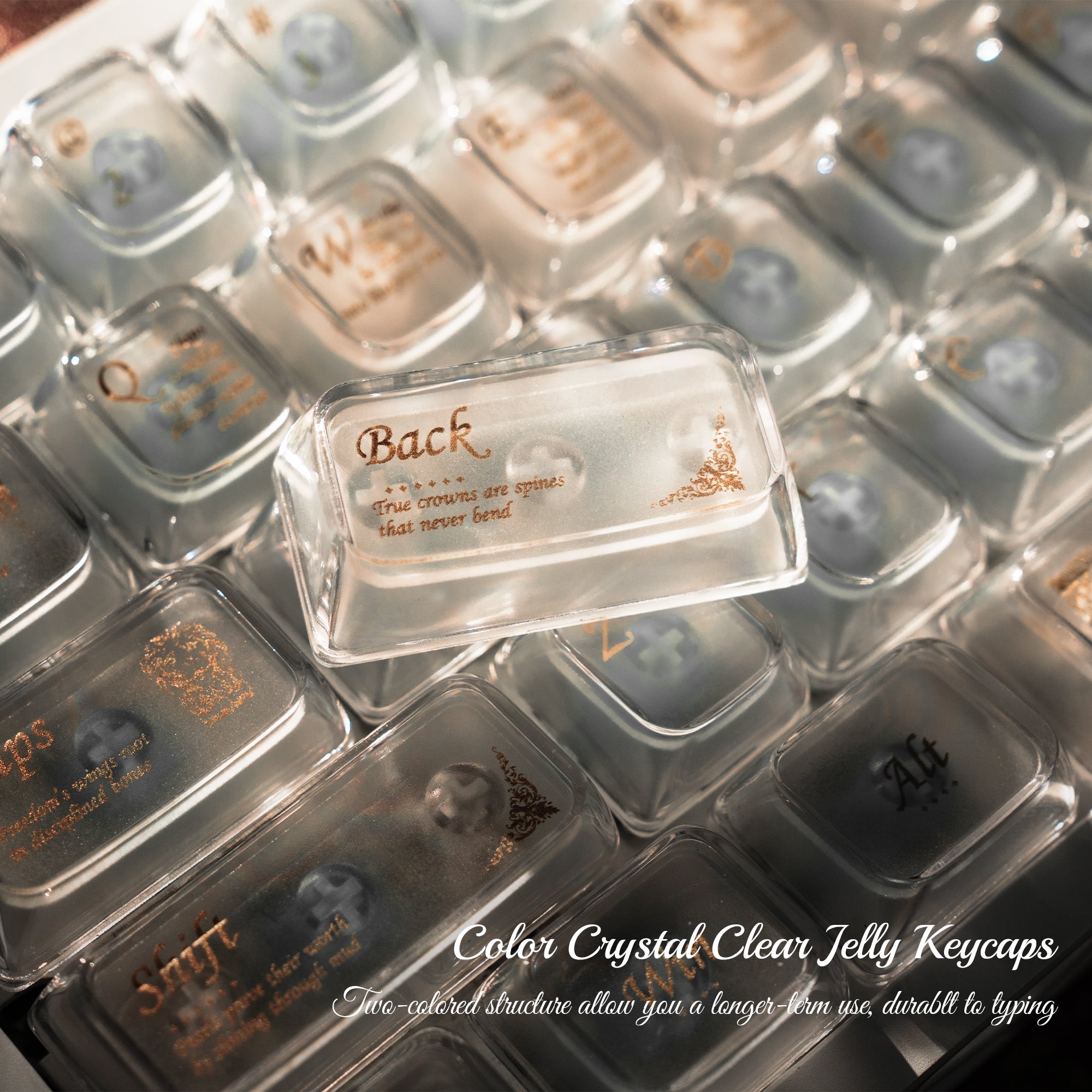 Womier Luna 115 - Key MDA Profile Double - Shot Keycap Set - Womier Keyboard