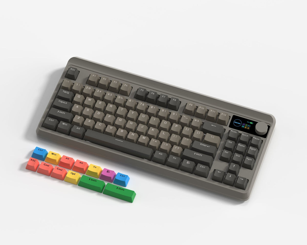 Womier M87 Pro TKL Wireless Mechanical Keyboard with Multimedia Display - Womier Keyboard