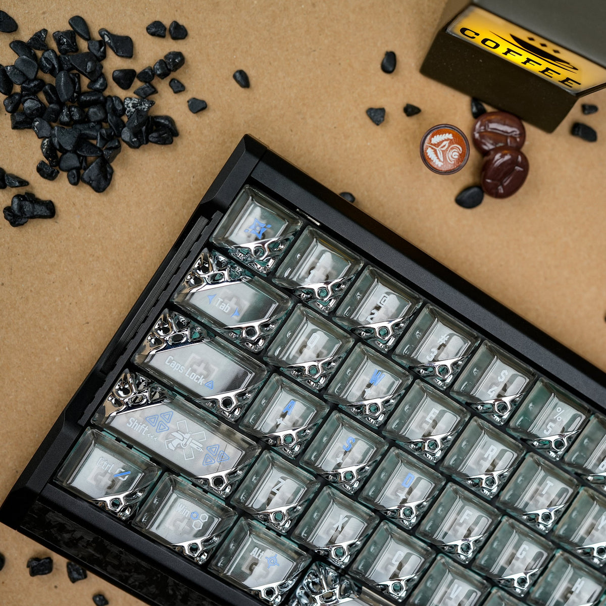 Womier OEM Quantum Honeycomb Keycap Set (102-Key) - Womier Keyboard