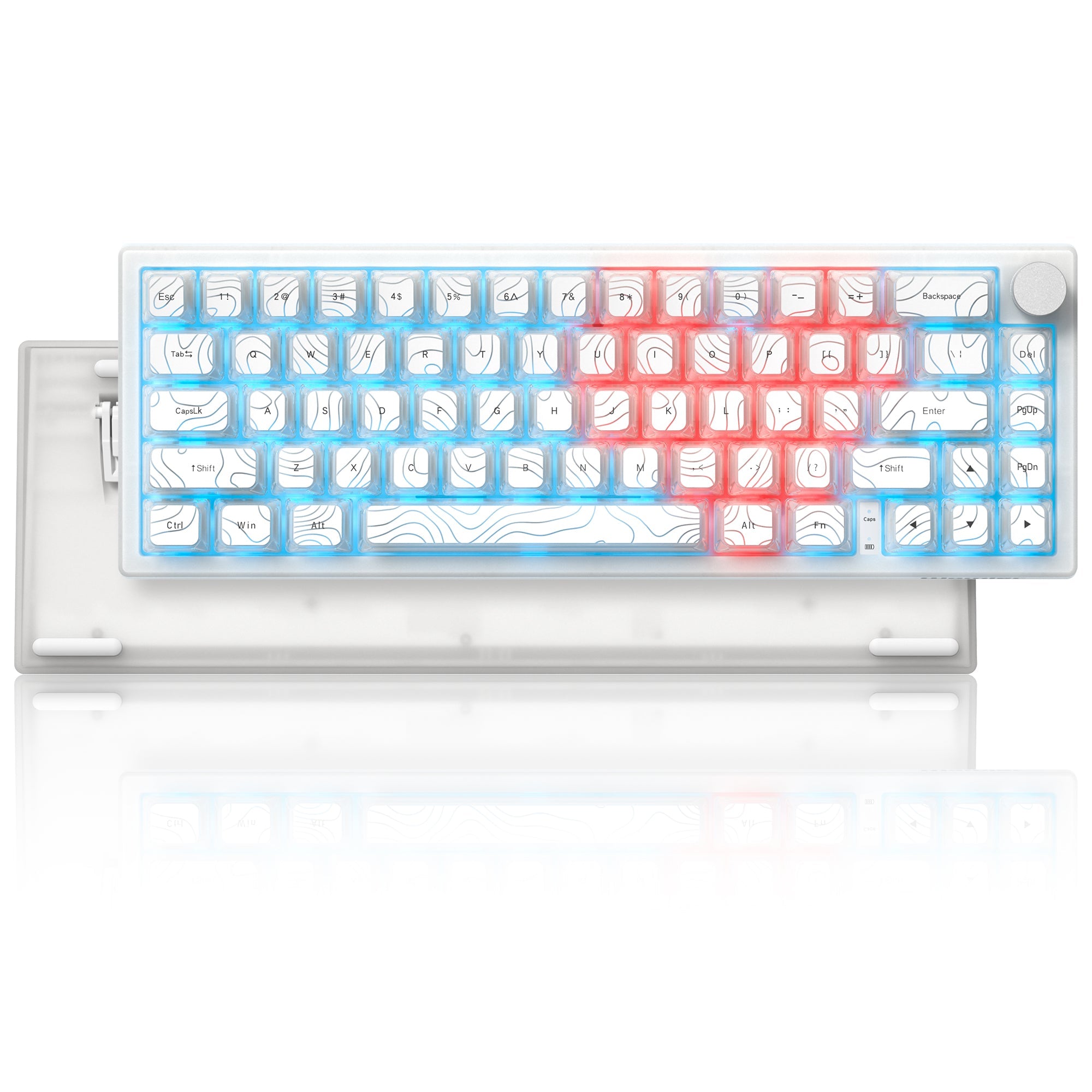 Womier Q61 V2 VIA Support 65% Wireless Mechanical Keyboard with Knob - Womier Keyboard