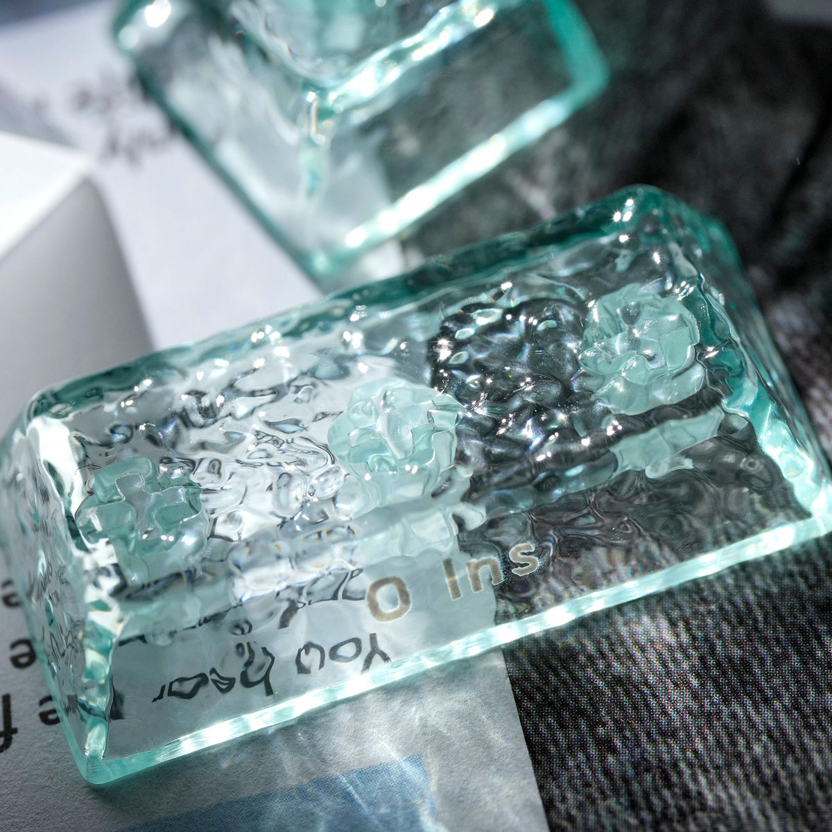 Womier Ripple Clear PC Side-Printed Keycaps 126 Keys - Womier Keyboard