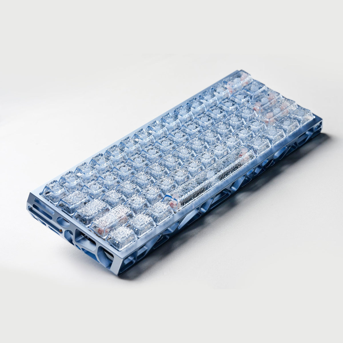 Womier Ripple Clear PC Side-Printed Keycaps 126 Keys - Womier Keyboard